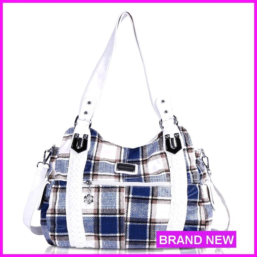 Soft PU Leather Shoulder Bag Crossbody Purse Tote Hobo Casual Chic Everyday